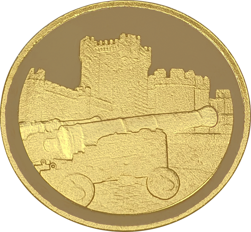 Gold Fortress Coin 1/10oz